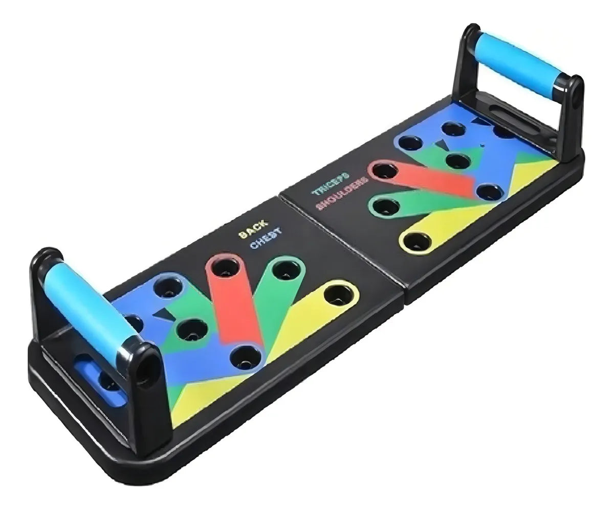 Tabla Soporte Pushup Plástico 150kg Antideslizante Ejercicio Multifuncional