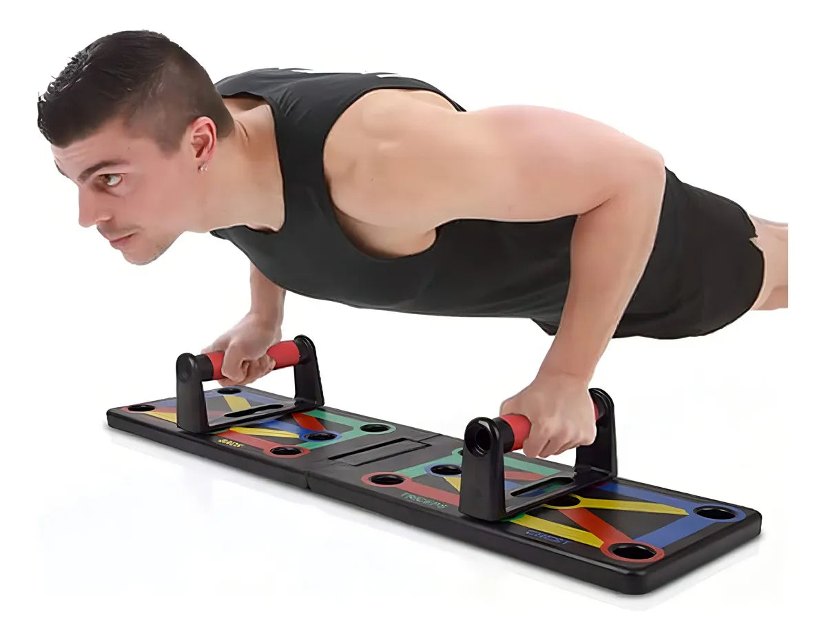 Tabla Soporte Pushup Plástico 150kg Antideslizante Ejercicio Multifuncional